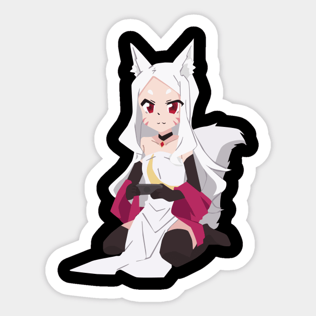 Sewayaki Kitsune no Senko-san x Shiro Anime Gift Sticker by Dokey4Artist